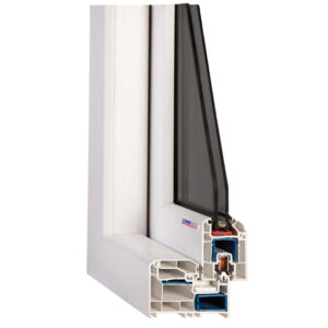 پروفیل کشویی تک ریل پنجره های UPVC