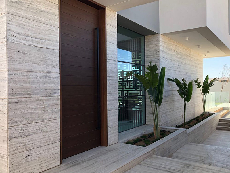 نمای سنگ خشک